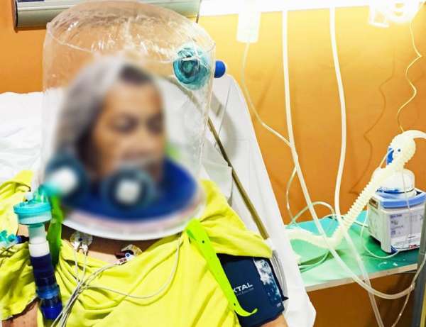 Capacete de respiração assistida começa a ser testado em pacientes com Covid-19