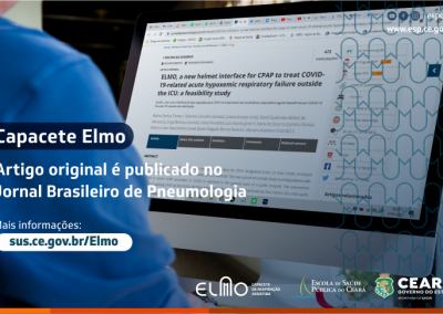 Artigo original sobre capacete Elmo é publicado no Jornal Brasileiro de Pneumologia